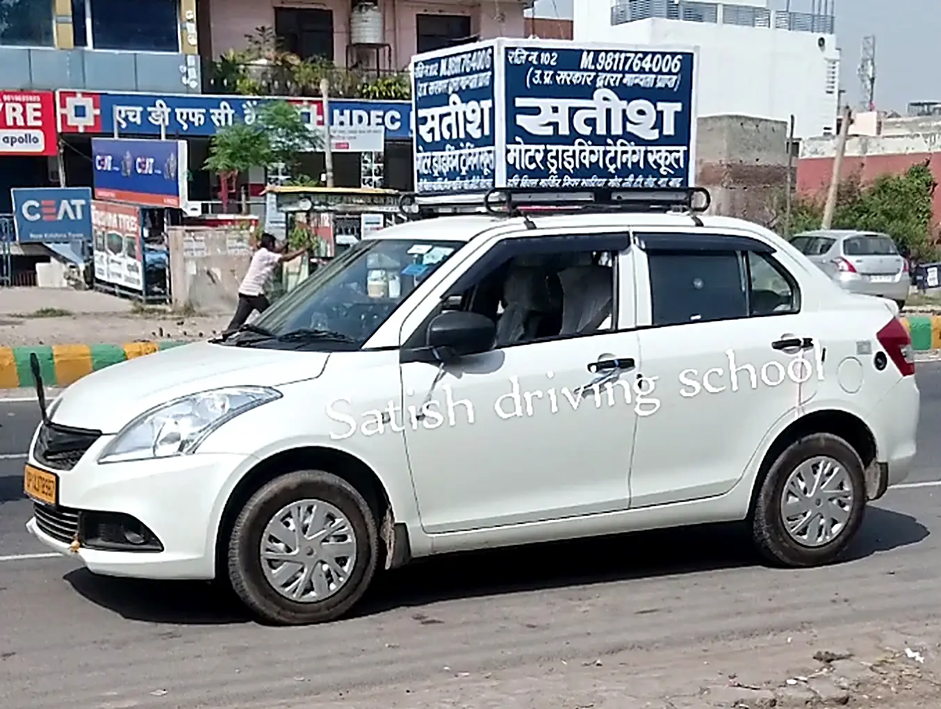 Satish Motor Driving School training car